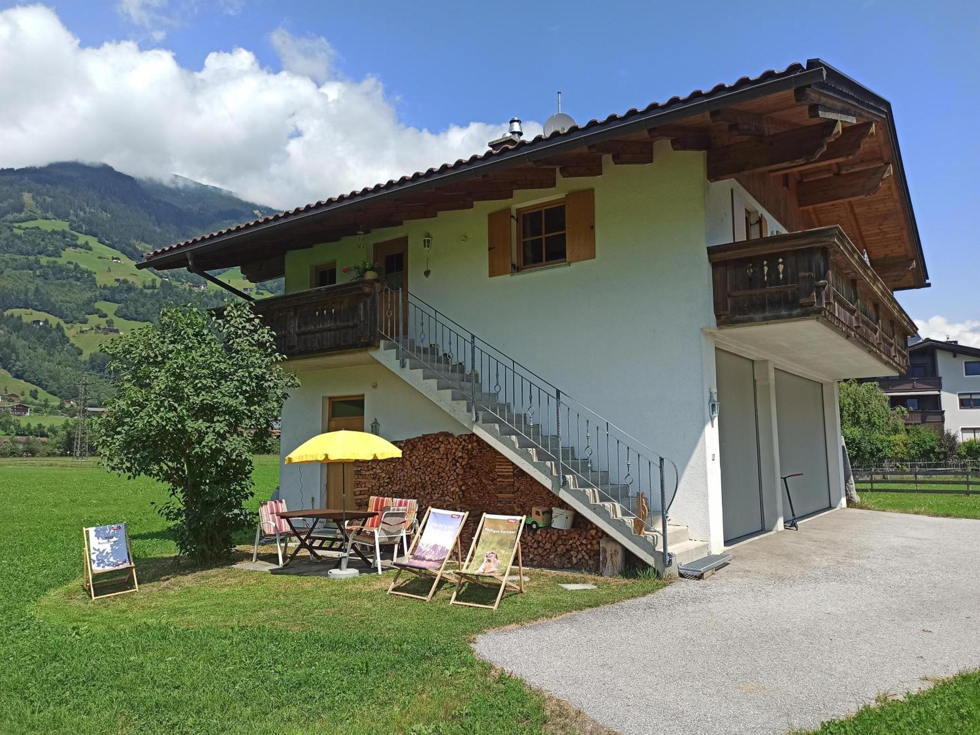 Ferienwohnung Zillertaler Alpenblick Цел ам Цилер Екстериор снимка